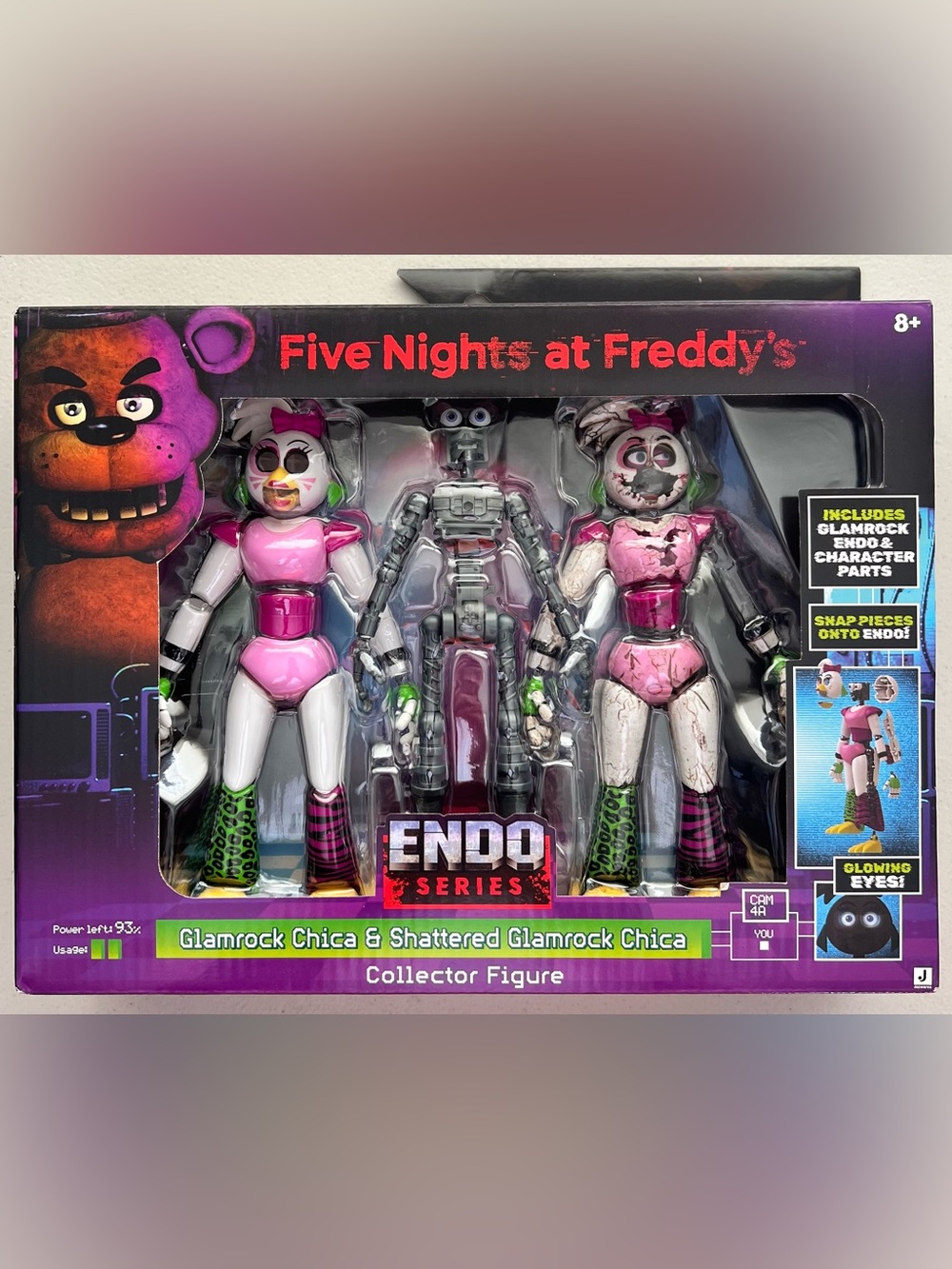 Five Nights At Freddy’s Endo Series Glamrock Chica & Shattered Glamrock Chica